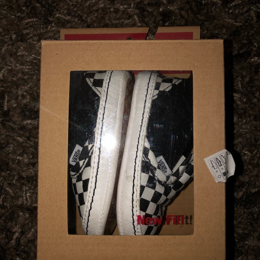 Vans crib shoe size 4